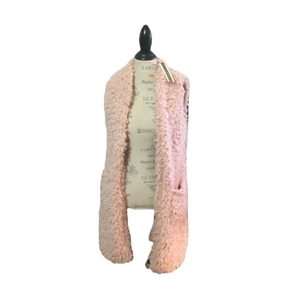 Ashley by 26 International faux fur long vest NWT - Picture 1 of 7